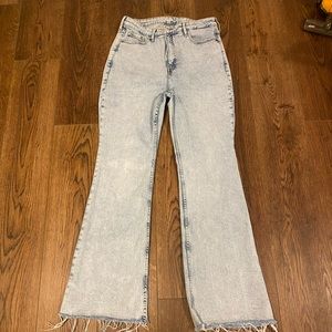 High rise flare Jean